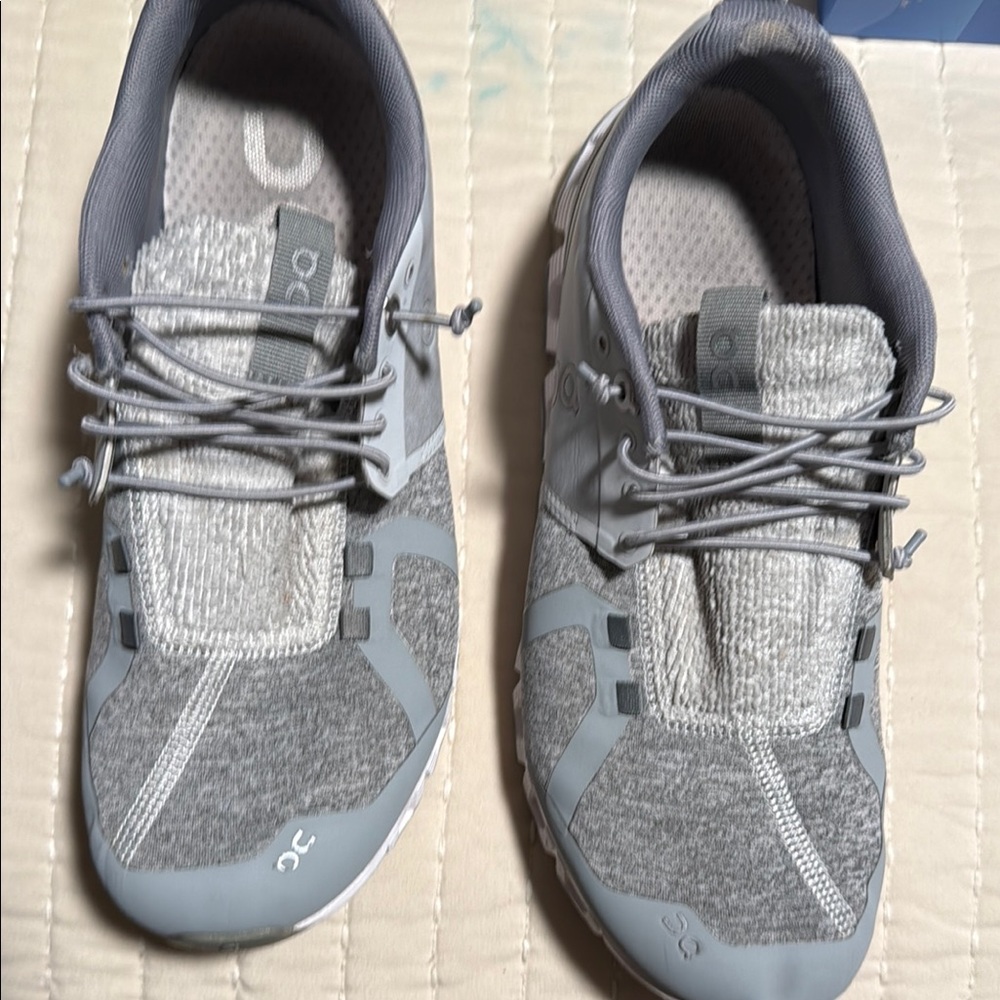 On Running Women's Gray Sneakers - Picture 5 of 6